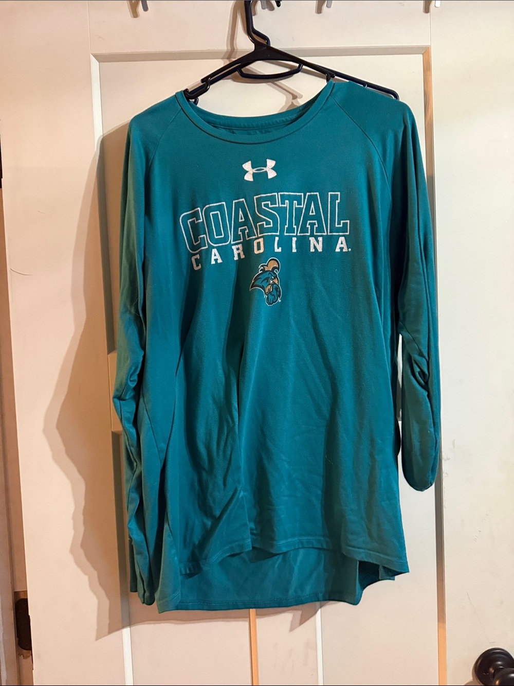 Under Armour Coastal Carolina Teal Performance Long Sleeve Shirt